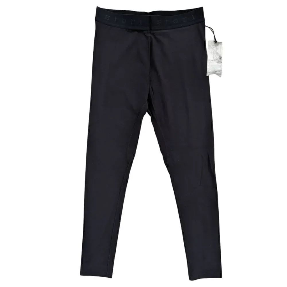Stori. Women's Hero Tight Leggings Activewear Stretch Comfort- Onyx Size 10 NWT
